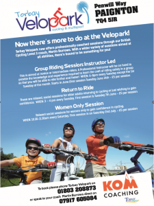 Velopark poster adult