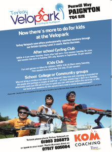 Velopark poster child